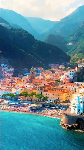 Amalfi Coast 🇮🇹✨ — The Most Beautiful Coastline in the World | 4K #AmalfiCoast #Italy #travel #4k