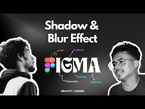 👀 Shadow and Blur Effect ✨ | Figma Tutorial | Full Course | 2024 | ‪@gravitycoding‬