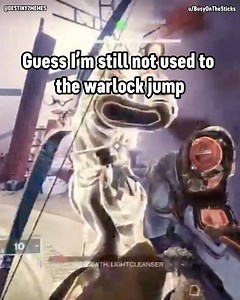Guess I’m still not used to the warlock jump | Destiny 2 Memes