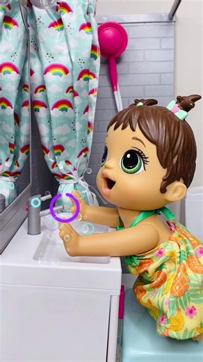 Baby Alive Lil Snacks Dolls Routine