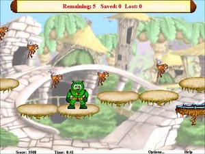 Math Blaster Ages 9-12 Music - Bridge Builder (Bonus Round)