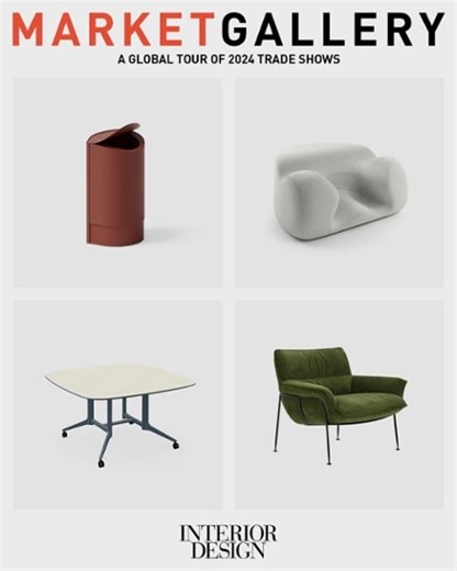 13K views · 15 reactions | Discover the latest in design as the editors of INTERIOR DESIGN highlight the most captivating and innovative introductions from this season's top trade shows. Explore cutting-edge trends, groundbreaking products, and exceptional designs shaping the future of interiors. Discover more at https://hubs.la/Q02KNslj0 | Interior Design Magazine | Facebook