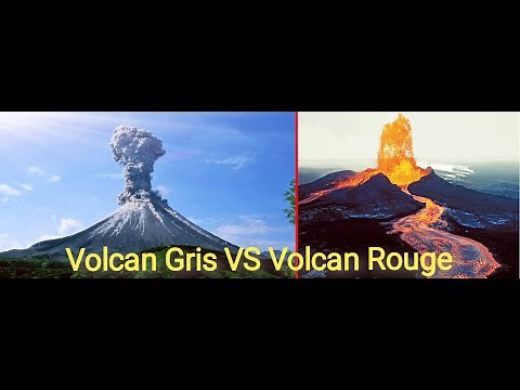 90 secondes découvertes - 🌋 Volcan rouge et volcan gris 🌋