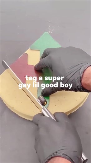 Kinetic sand cutting satisfying amazing#unfreezemyaccount #cuttingsend #foryourpage #sendsounds #cuttingsend