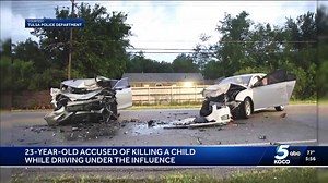Woman charged with manslaughter after alleged DUI crash kills 5-year-old boy in Tulsa