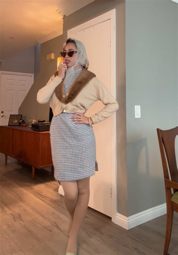 1950s Outfit Of The Day #1950s #1950saesthetic #1950sdress #1950sstyle #1950sfashion