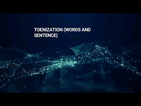 TOKENIZATION ( Word and Sentence) IN NLP