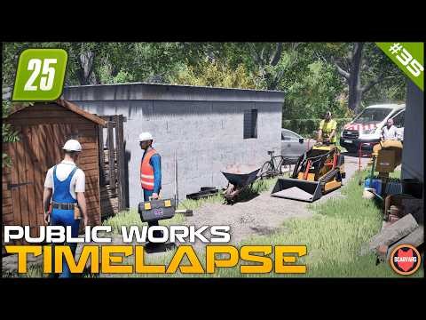 🚧 Building A Shed And A Gravel Footpath⭐ FS25 Raven Valley Roleplay Public Works