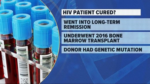 HIV-positive patient becomes second to be cured of infection, which causes AIDS