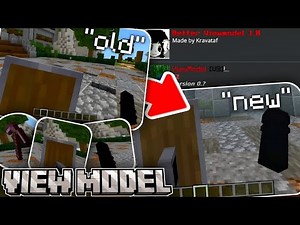 The BEST ViewModel Packs For Minecraft Bedrock! (Better ViewModel For MCPE 1.21+)