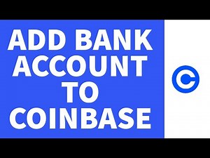 How To Add Bank Account To Coinbase (2022) | Manually Link Bank Account To Coinbase