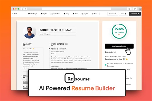 This AI Resume builder will get you one step closer to landing your dream job and it's only $39.99