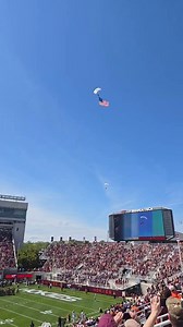 BETTER NOT LET THAT FLAG TOUCH THE GROUND!