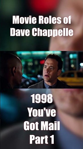 Dave Chappelle & Tom Hanks in You've Got Mail Part 1 #shorts