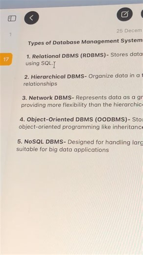 Adarsh 🧡✨️ on Instagram: "Types Of #dbms ☠️🔥"