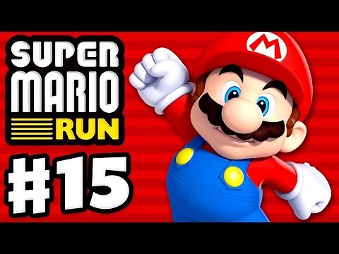 Super Mario Run - Gameplay Walkthrough Part 15 - World 3 All Black Coins! Toad Rally! (iOS)