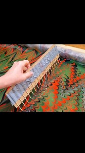 32K views · 604 reactions | Water Marbling tools are so easy to make on the cheap. For this simple comb, I've used cardboard, skewers, glue, and duct tape  #marblingtools #brisbaneartist #australianartist | Raynbow Crow Studios | Facebook