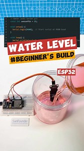 24K views · 163 reactions | Never Let Your Tank Overflow! ESP32 Water Sensor Project #ESP32 | SunFounder OpenSource | Facebook