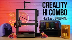 Creality HI Combo Multi-Color 3D Printer - Full Review with Unboxing & Assembly