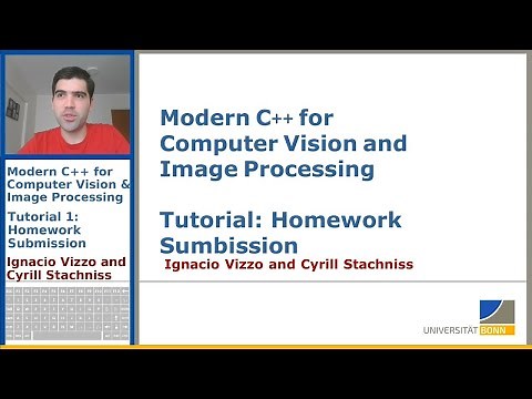 Modern C++ Course: Homework Submission (for internal students only; Tutorial 1, I. Vizzo, 2020)