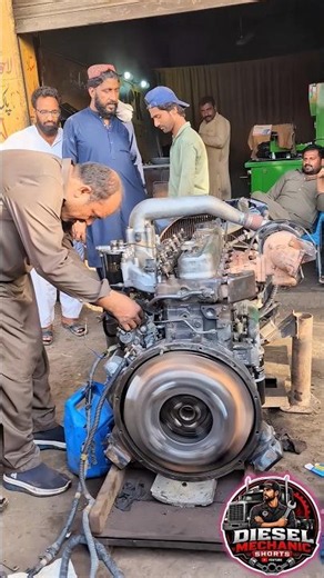 Heavy-Duty Hino EC100 Diesel Engine Service in Action! 🔥 #shorts