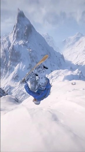 STEEP Gameplay #gaming #shorts #fun #snowboarding #vibes #xbox #playstation #games #classic #game