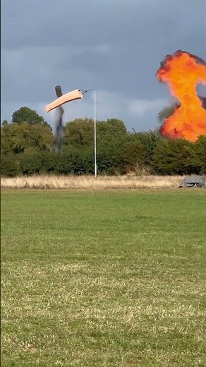 Spitfire attack on airfield!!!wait for the explosions #worldwar2 #spitfire #history