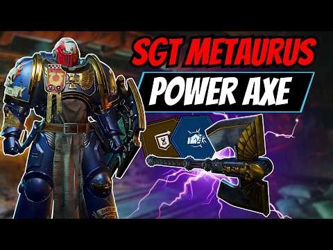 SGT Metaurus POWER AXE Bulwark Build DOMINATES Hard Stratagems in Space Marine Patch 12
