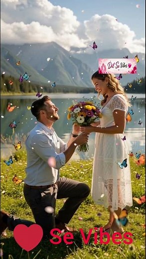 Proposal to My Girlfriend ❤️💍| Romantic Love Proposal 🌹 | Heart Touching Couple Video | Dil Se Vibes