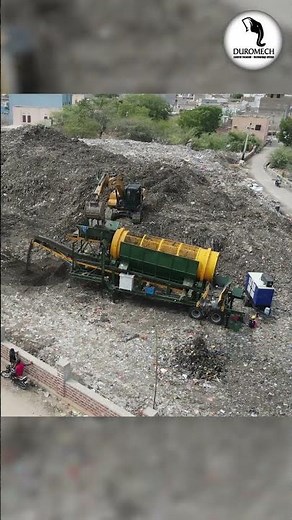 Mobile Trommel Screen By Duromech #duromech #trommelscreen #trommel