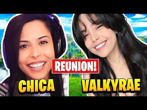 ValkyRae Returns to Fortnite Ranked with Chica