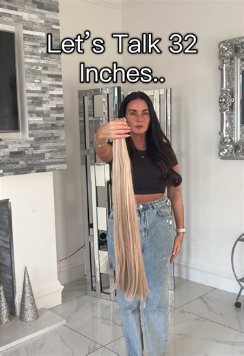 32-Inch Luxury Hair Extensions: Elevate Your Glam Game