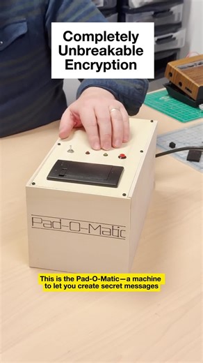 IEEE Spectrum on Instagram: "We don't just report on tech: we create it, too. Resident inventor Stephen Cass walks us through how to build the perfect cryptographic machine - and how you can build one for yourself. Instructions at the link in our bio. #encryption #cryptography #engineering #DIY #tech #ieee #IeeeSpectrum"
