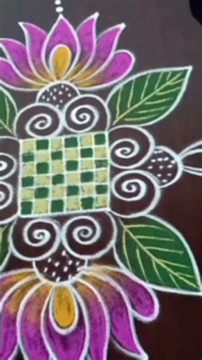 Easy modern rangoli #trending #latest #2025 #trendingshorts