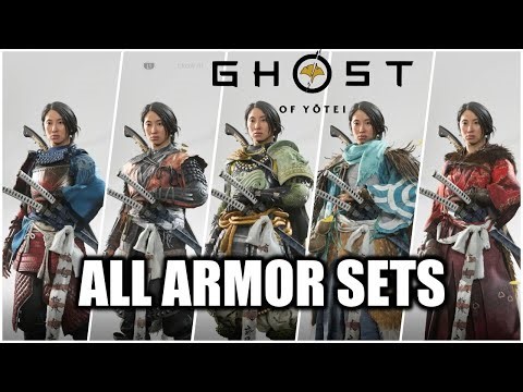 Ghost of Yotei - All Armor Sets and Dyes - Hats & Masks