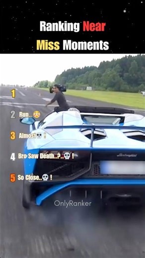 Ranking Near Miss Moments 😲
