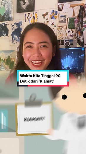 Waktu Kita Tinggal 90 Detik dari ‘Kiamat’ Jadii menurut kalian, mungkinkah manusia bener-bener bikin kita sampai di ‘tengah malam’? Alias … bikin dunia kiamat? #kokbisa #staycurious #serunyabelajar