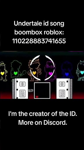 Undertale id song boombox roblox #roblox #роблокс #boombox #song #music #undertale #azriel