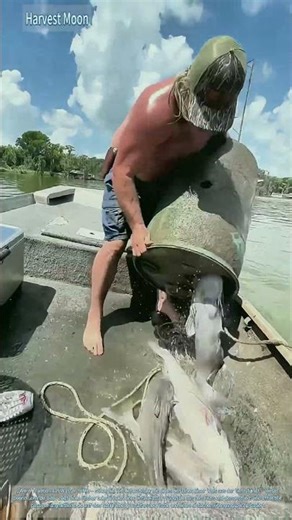 Fischen mit der Eimerfalle! Die Technik des Unterwasser-Fangens mit einem Zylinder
