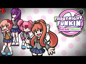 Singing with the Literature Club! | Friday Night Funkin': Doki Doki Takeover!