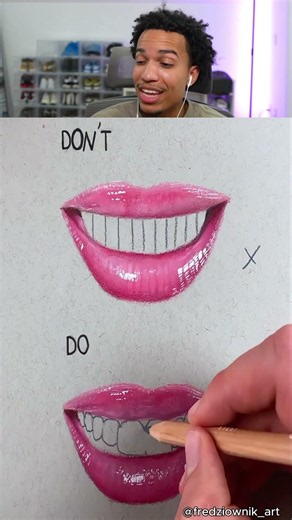 HOW TO DRAW TEETH LIKE A PRO!
