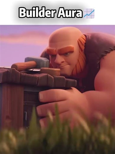 Builder aura in Clashroyale📈 #clashroyale