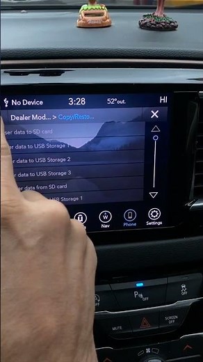 Chrysler Pacifica How to Enter Dealer Mode in Uconnect #mechanic #repair #pacifica #diy