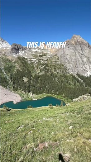 Blue Lakes in the San Juan Mountains in Colorado