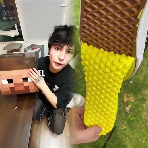 ¡CABEZAS DE MINECRAFT!😱 #comedia #oniichan #cosplay #minecraft #creeper #steve #origami