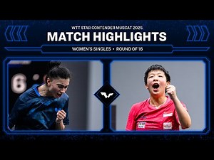 Elizabet Abraamian vs Zeng Jian | WS R16 | #WTTMuscat 2025