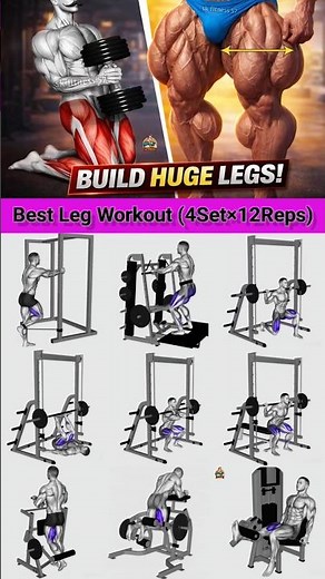 Day-30/most effective Leg Exercise 🔥 #motivation #bodybuilding #legday