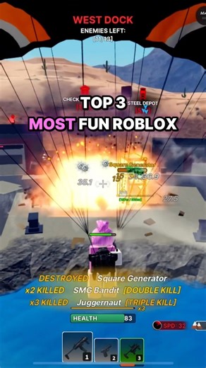 Top 3 Best Roblox Game I Played This Week #roblox #robloxgames #robloxfyp