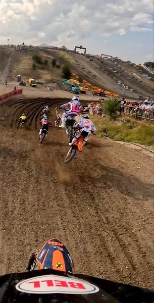 POV: Lucas Coenen Qualifying Crash at MXGP of Great Britain