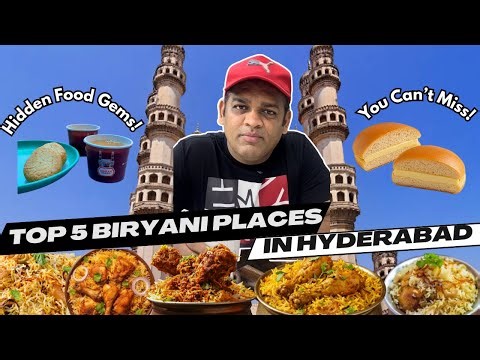 Hyderabad Biryani Paradise 🔥 Top 5 MUST-TRY Places + Hidden Food Gems You Can’t Miss!